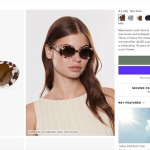 NEOT KREWE Alixe Sunglasses